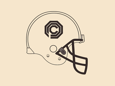 OCP Helmet vector illustrator design