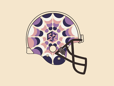 Infinity 18 helmet vector illustrator design