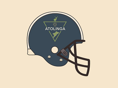 Atolinga Helmet vector illustrator design