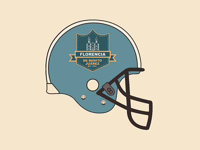 Florencia helmet vector illustrator design