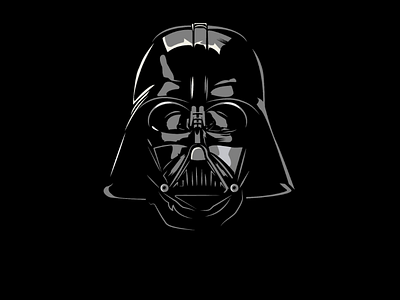 Darth Vader vector illustrator design