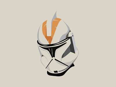 Clone trooper art clonetrooper color design illustrator space starwars vector