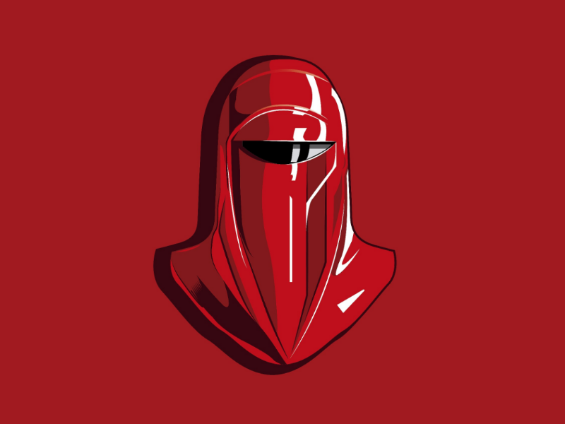 star wars red guard helmet