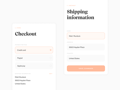 Checkout challenge dailyui design figma ui