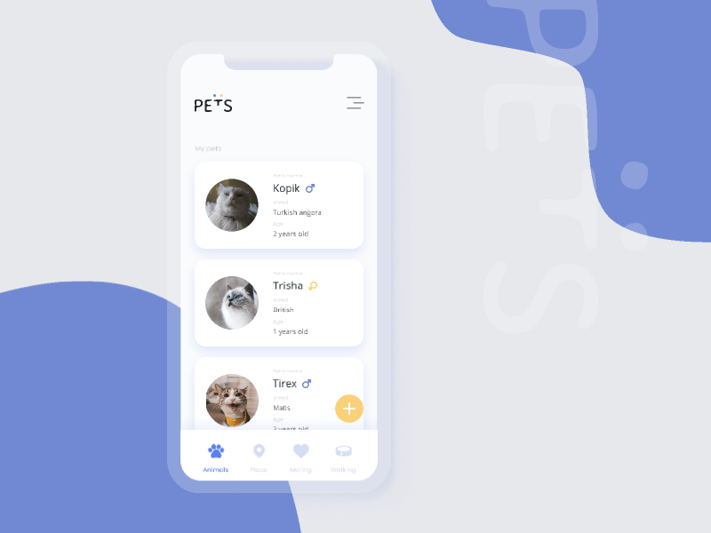 Owners pet - mobile app
