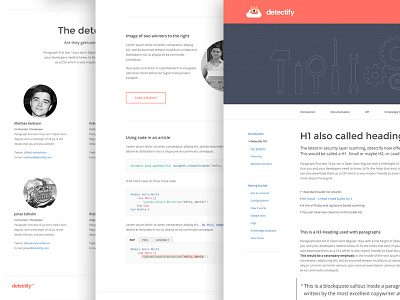 Detectify Web