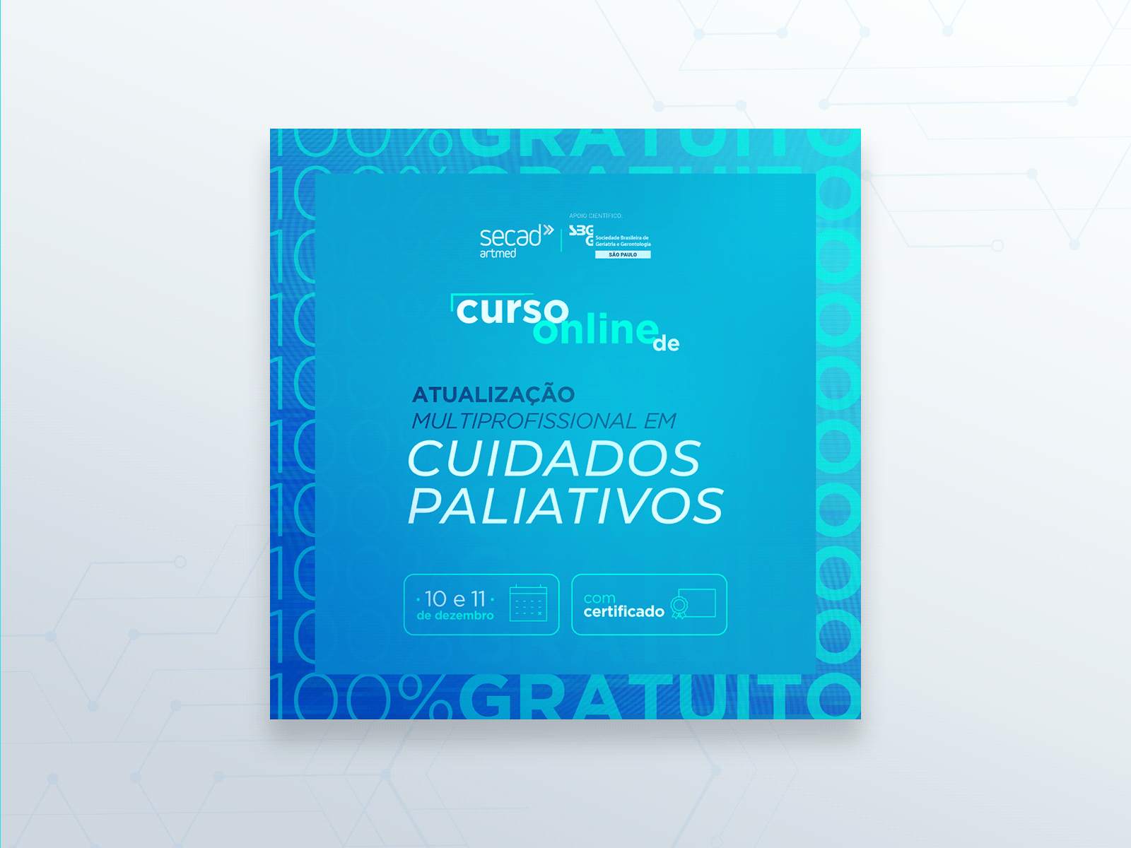 Social Media - Curso Cuidados Paliativos