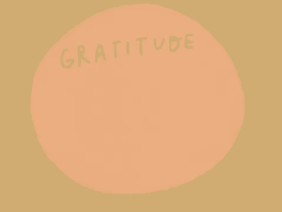 gratitude 🦃 gif hand lettering ipadpro