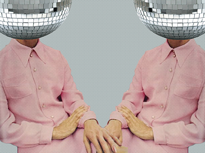 🌀🌀🌀 collage disco pink retro