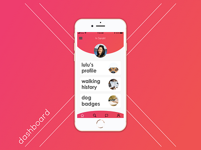 Dog Walking Concept App