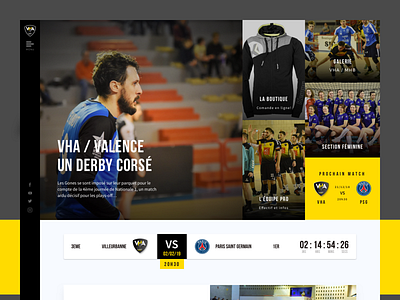 Rebrand Vha homepage