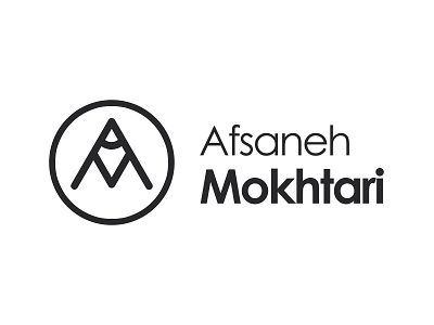 Afsane Mokhtari | Personal Logo Design branding design graphic design logo