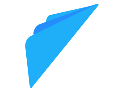 Formata Logo email paper airplane send email