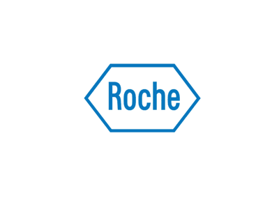 Logo Gif blue blue and white color geometric gif health medicine pharmaceutical r roche shapes