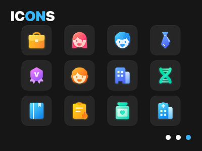 Icon design of health app health health app icon ui