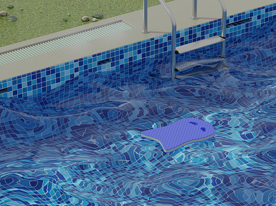 Just keep swimming! 3d art 3dmodel blender blender3d blender3dart design