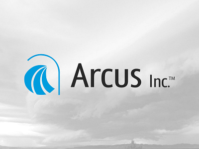 Arcus Inc. Logo arcus arcus logo creative banners logo logo design logotype mudasir nazar