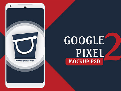 Google Pixel 2 XL Mockup PSD