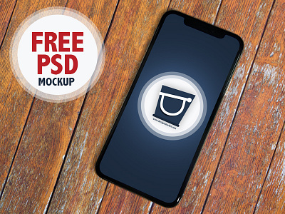 iPhone X Mockup PSD Freebie