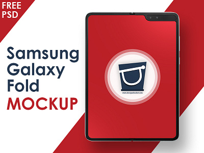 Samsung Galaxy Fold Mockup PSD