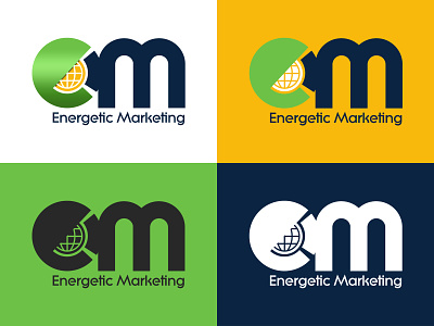 Energetic Marketing e alphabet logo e icon e logo energetic logo flat logo design marketing marketing agency mudasir nazar