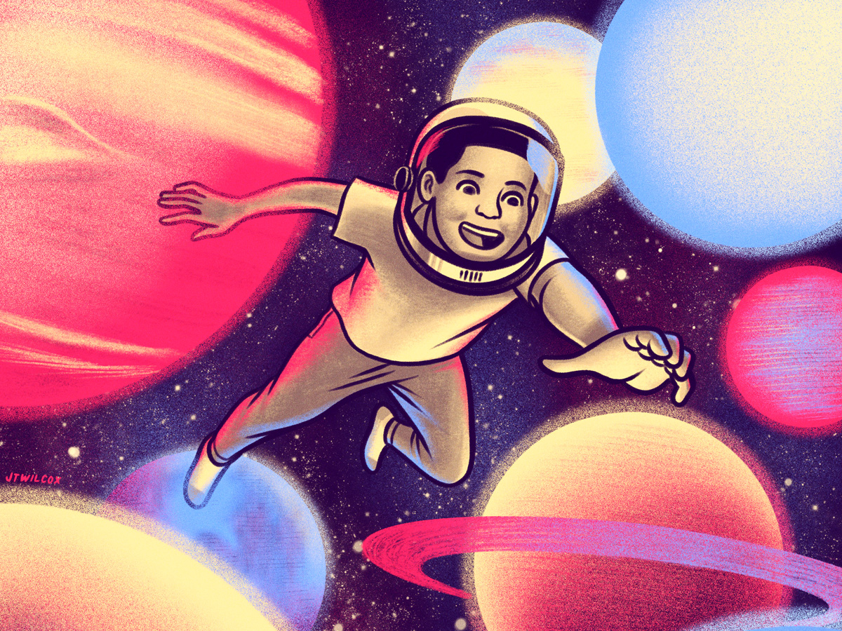 Spaceboy By Jon Wilcox On Dribbble