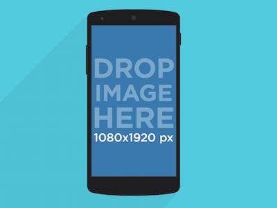 Free Illustrated Nexus 5 Mockup android mockup android template mockup nexus 5 nexus 5 mockup