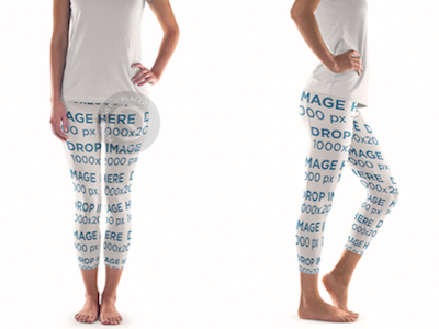 Woman in Leggins Over a Flat Backdrop Clothing Mockup clothing mockup clothing template leggings mockup leggings mockup generator leggings mockup template leggings template mockup generator mockup template mockup tools stock photo mockup stock photo template visual marketing campaign