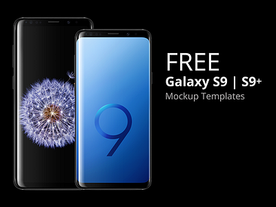 Samsung Galaxy S9 Mockup | FREE DOWNLOAD
