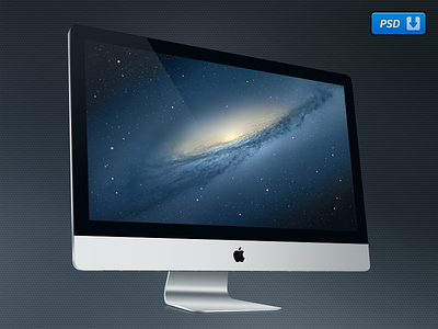 Freebie! 27" iMac PSD apple breezi download freebie imac psd vector