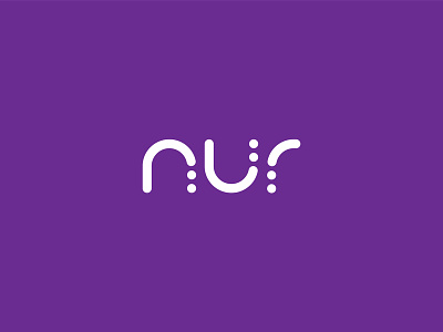 NUR Gallery - Logo art azerbaijan baku circle design gallery light logo nur
