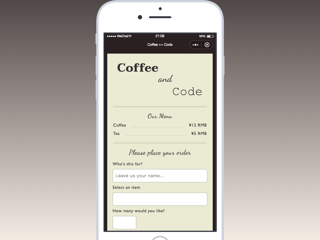 Coffee and code