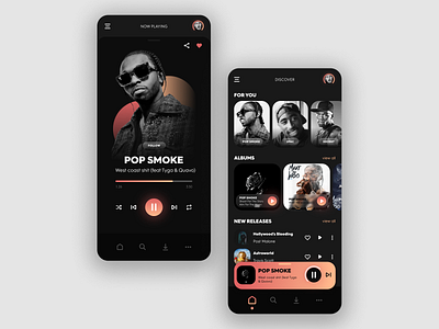 #9 - Music Player 009 app app design dailyui design glass glassmorphism music music app music player ui user interface