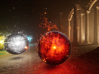 Power Orbs | Unreal Engine 4 3d artist design game art materials unreal engine 4 unreal engine vfx vfx