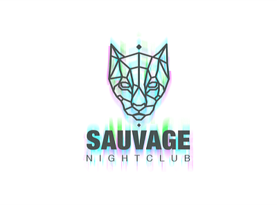 Sauvage - Nightclub logo art design designer illustration logo ui