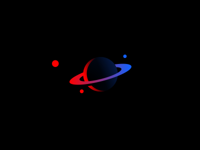Planet logo mark planet