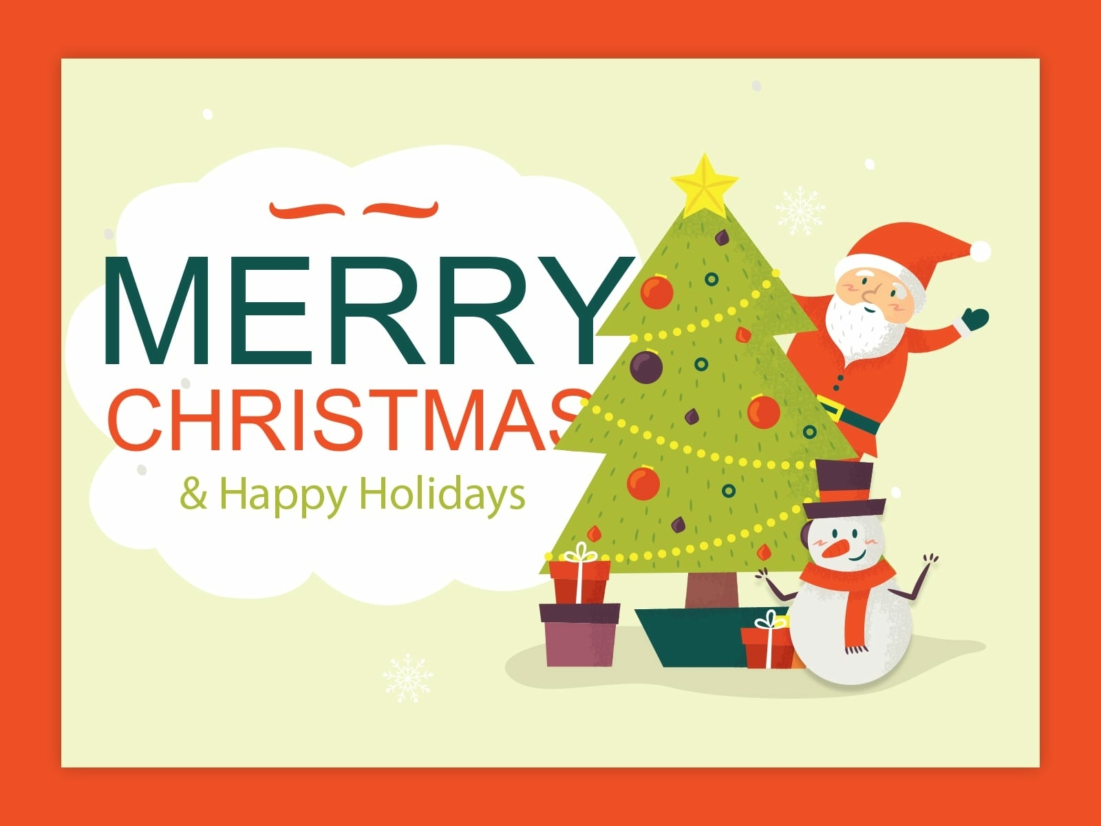 Merry Christmas by Dharmesh Adiyecha on Dribbble