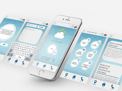 BRIGHT SKY | app design app design