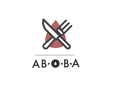 ABOBA | eat right for your blood type branding design identity logo
