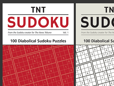 TNT Sudoku cover options book cover sudoku