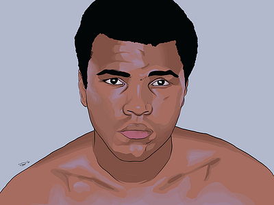 The Greatest digital muhammad ali procreate app rip