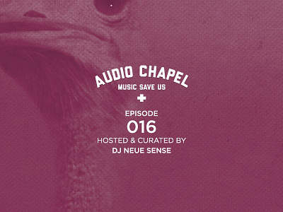 Audio Chapel Episode 016 audio chapel compilation indepedent music ostrich