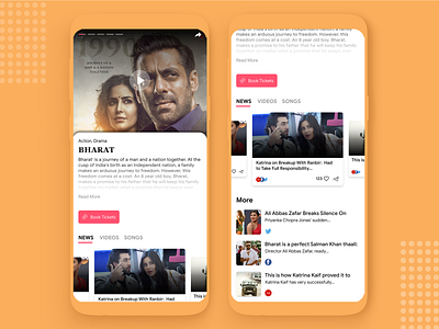 Bollywood ui ux web