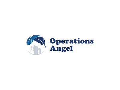 Operation Angels branding logo vector
