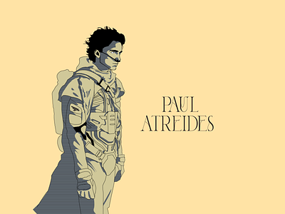 Dune - Paul Atreides art design dune graphic design illustration illustrator movies vector