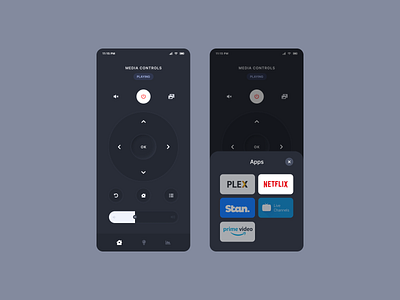 Remote control app remote control tv ui