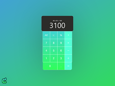 Daily UI 004 - Calculator