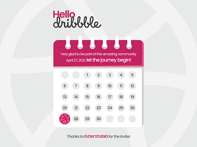 Hello Dribbble By Mehdi Darouassi