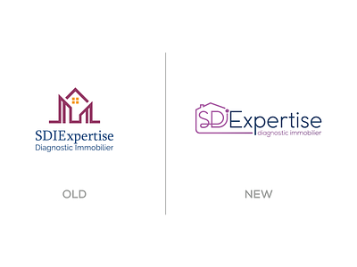 Rebranding Logo SDIExpertise branding design design graphics graphic design hellodribbble illustration logo logodesign realestate rebranding typography vector