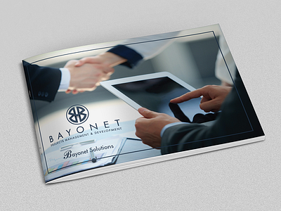 Bayonet Brochure brochure design graphic landscape layout photoshop print